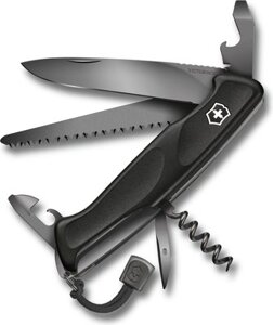 Нож швейцарский Victorinox Ranger Grip 55 Onyx Black 0.9563. C31P