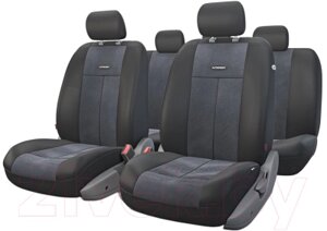 Комплект чехлов для сидений Autoprofi TT-902V BK/BK