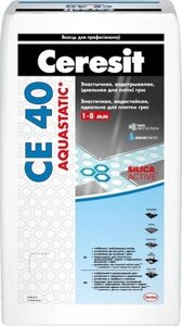 Фуга Ceresit CE 40 Aquastatic