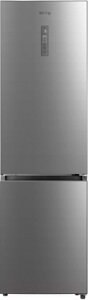 Холодильник с морозильником Korting KNFC 62029 X