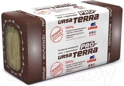 Минеральная вата Ursa Terra 34 PN Pro 12 1200-600-100 - гарантия