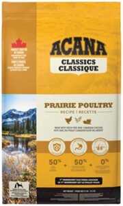 Сухой корм для собак Acana Prairie Poultry Recipe