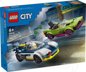 Конструктор Lego City Police Car and Muscle Car Chase 60415