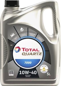 Моторное масло Total Quartz 7000 10W40 / 201525 / 214109