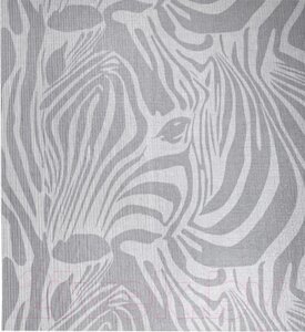 Коврик защитный Вилина Противоскользящий. Элемент 65x120 / 7175-Zebra_Grey