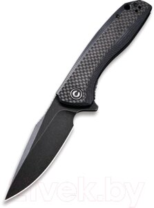 Нож складной Civivi Baklash 9Cr18MoV Steel Black Stonewashed Handle G10 / C801I