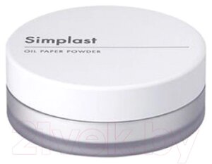 Пудра рассыпчатая Tony Moly Simplast Oil Paper Powder Матирующая