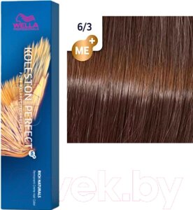 Крем-краска для волос Wella Professionals Koleston Perfect ME+ 6/3