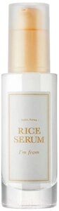 Сыворотка для лица I'm From Rice Serum Осветляющая ферментированная с 73% экстрактом риса