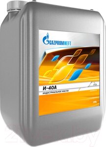 Индустриальное масло Gazpromneft И-40А / 253410121 (20л)