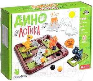 Настольная игра Лас Играс Дино логика / 6914558