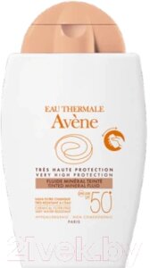 Крем солнцезащитный Avene Минеральный тональ SPF50+