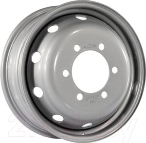 Штампованный диск Trebl LT2886D_P 5.5x16" 6x170мм DIA 130 ET 105мм Silver