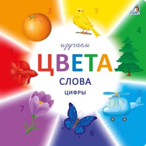 Развивающая книга Робинс Изучаем цвета, слова, цифры