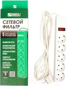 Сетевой фильтр Юнивольт 00-00000406