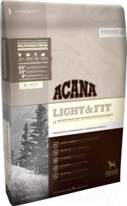 Сухой корм для собак Acana Heritage Light & Fit