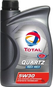 Моторное масло Total Quartz Ineo MC3 5W30 / 166254