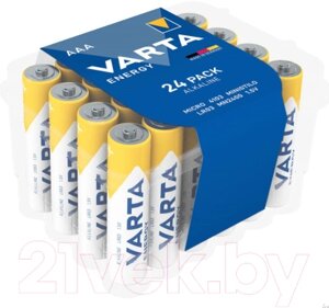 Комплект батареек Varta Energy LR03 AAA Alkaline / 4103 229 224