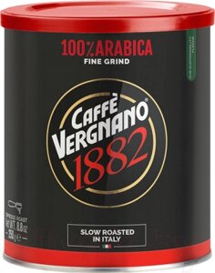 Кофе молотый Vergnano Arabica 100% Macinstura Espresso