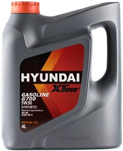 Моторное масло Hyundai XTeer Gasoline G700 5W30 / 1041135