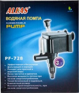 Помпа для аквариума Aleas 720 л/ч, 10w, h 1,14m / PF-728