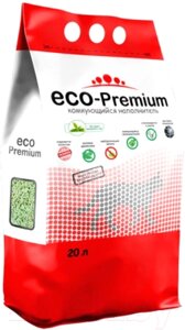 Наполнитель для туалета Eco-Premium Зеленый чай