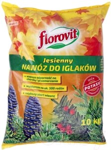 Удобрение Florovit Для хвойных осенний