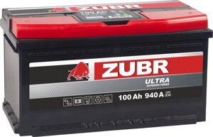 Автомобильный аккумулятор Zubr Ultra R+