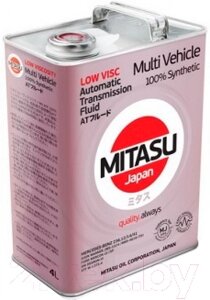 Трансмиссионное масло Mitasu Low Viscosity MV ATF / MJ-325-4