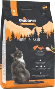 Сухой корм для кошек Chicopee HNL Hair & Skin