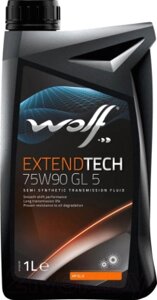 Трансмиссионное масло WOLF ExtendTech 75W90 GL 5 / 2209/1