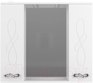 Шкаф с зеркалом для ванной Style Line Венеция 90см
