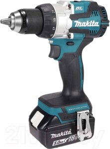 Профессиональная дрель-шуруповерт Makita DDF489RTJ