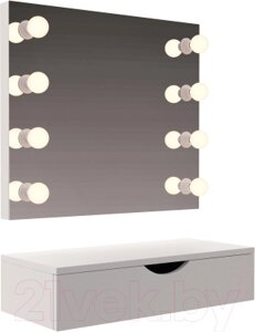 Туалетный столик с зеркалом Мир Мебели SV-32 с подсветкой