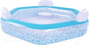 Надувной бассейн Jilong Giant Hexagon Family Pool / 57161