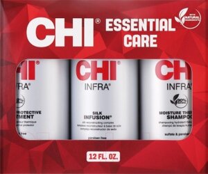 Набор косметики для волос CHI Infra Trio Шампунь+Маска+Восстанавливающий комплекс