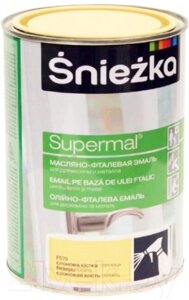 Эмаль Sniezka Supermal масляно-фталевая