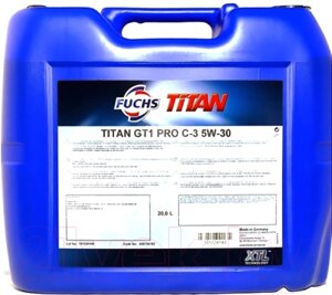 Моторное масло Fuchs Titan GT1 PRO C3 5W30 / 601226380