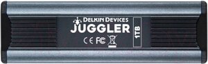 Внешний жесткий диск Delkin Devices Juggler 1TB USB 3.1 Gen 2 Type-C SSD