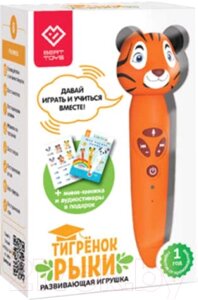 Развивающая игрушка BertToys Тигренок Рыки / 4630017947348