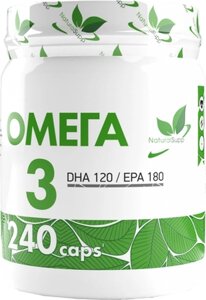 Жирные кислоты NaturalSupp Омега 3 30% Dha 120/Epa 180