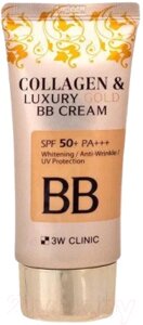 BB-крем 3W Clinic Collagen&Luxury Gold