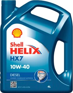 Моторное масло Shell Helix HX7 10W40 Diesel