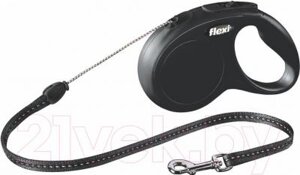 Поводок-рулетка Flexi New CLASSIC 11781 (S, Black)