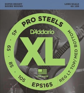 Струны для бас-гитары D'Addario EPS-165