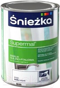 Эмаль Sniezka Supermal масляно-фталевая