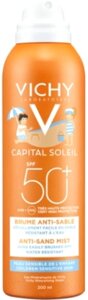 Спрей солнцезащитный Vichy Capital Soleil SPF50+ детский анти-песок