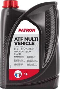 Трансмиссионное масло Patron Original Multi Vehicle ATF