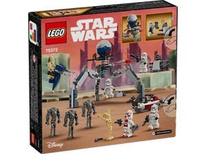 Конструктор Lego Star Wars Clone Trooper & Battle Droid Battle Pack 75372