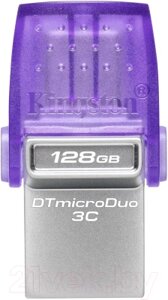 Usb flash накопитель Kingston Data Traveler MicroDuo 128Gb (DTDUO3CG3/128GB)